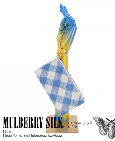 Ключница из Шелка Унисекс CATTO NAVY!_Key/L